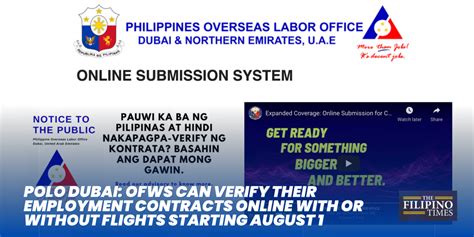 polodubaiportal photos|POLO Dubai: OFWs can verify their employment contracts online with or.